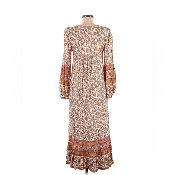 Dream of fall, Salty Bright paisley print, boho, gypsy dress - Picture 2 of 3